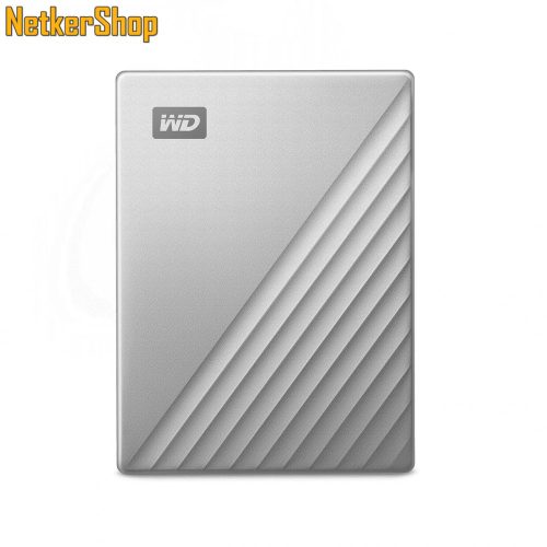 Western Digital My Passport Ultra (WDBC3C0010BSL-WESN) 1TB USB Type-C (USB3.0) ezüst-fekete 2.5" külső merevlemez winchester HDD (3 év garancia)