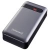 Powerbank külső akku 20000mAh USB/USB-C QC3 PD kijelzős Antracit PD20000 Intenso (7332354)