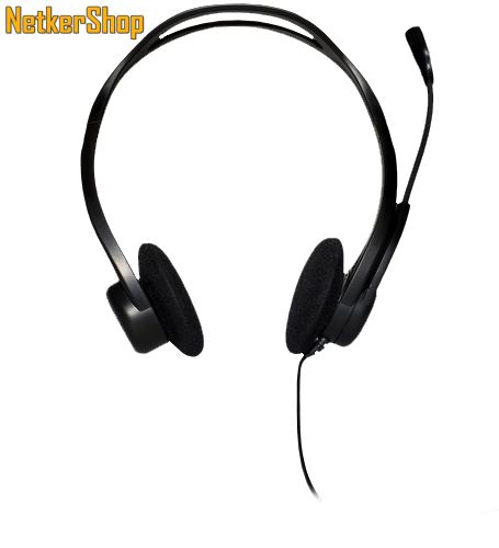 Image of Logitech PC 960 fekete mikrofonos USB Fejhallgató/Headset (2 év garancia)