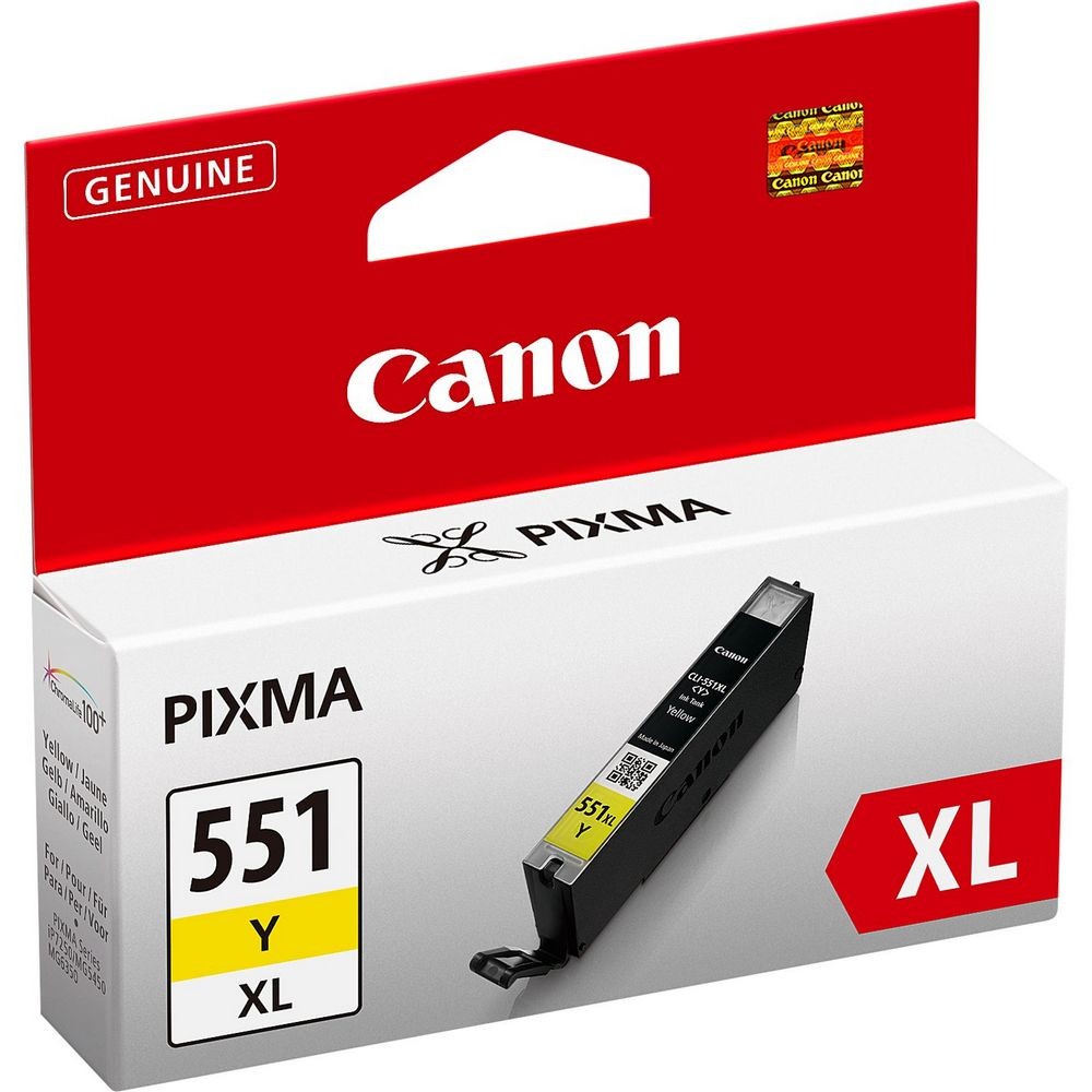 Image of Canon CLI-551Y XL sárga (6446B001) eredeti tintapatron (1 év garancia)