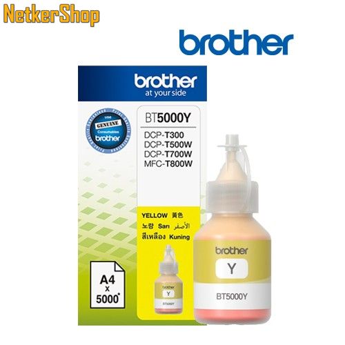 Image of Brother BT5000Y sárga eredeti tintapatron (1 év garancia)