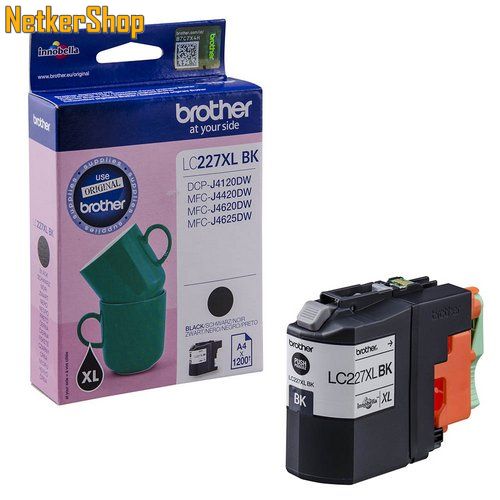 Image of Brother LC-227XLBK fekete eredeti tintapatron (1 év garancia)