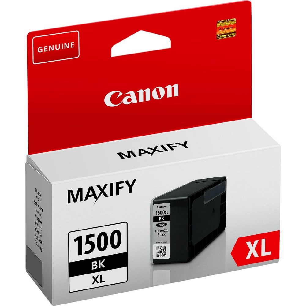 Image of Canon PGI-1500XL fekete (9182B001) eredeti tintapatron (1 év garancia)