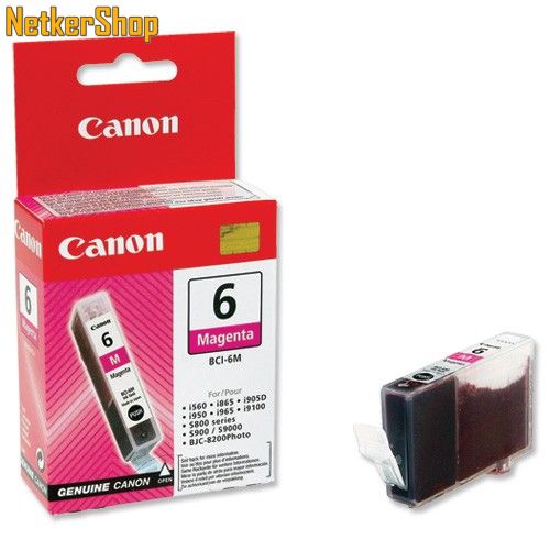 Image of Canon BCI-6M magenta (4707A002) eredeti tintapatron (1 év garancia)