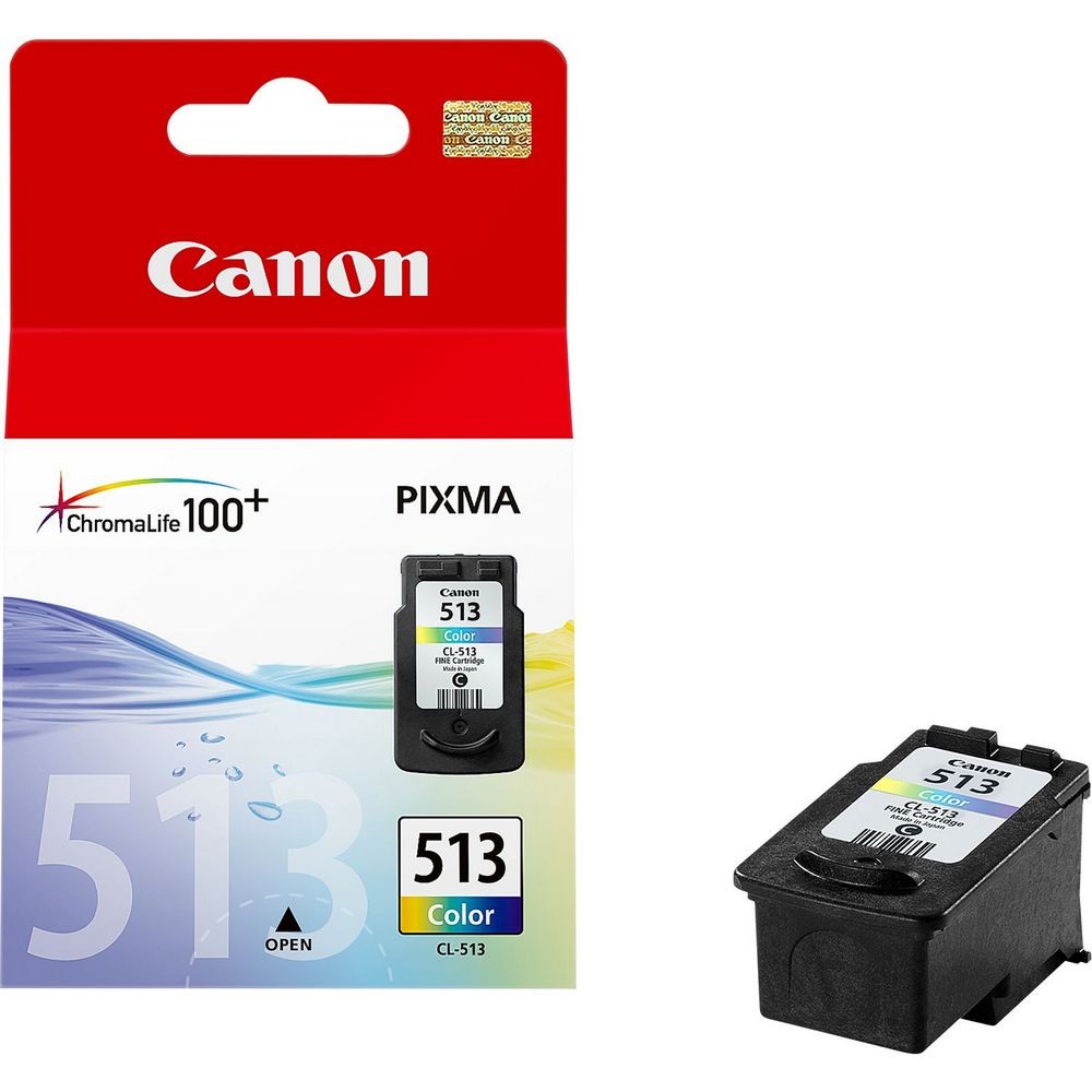 Image of Canon CL-513 színes (2971B001) eredeti tintapatron (1 év garancia)