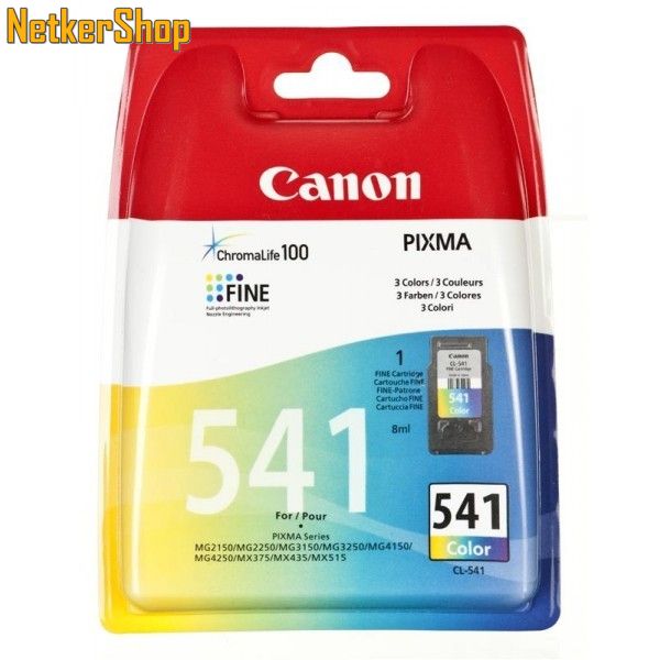 Image of Canon CL-541 színes (5227B005) eredeti tintapatron (1 év garancia)