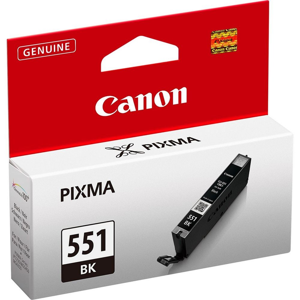 Image of Canon CLI-551BK fekete (6508B001) eredeti tintapatron (1 év garancia)