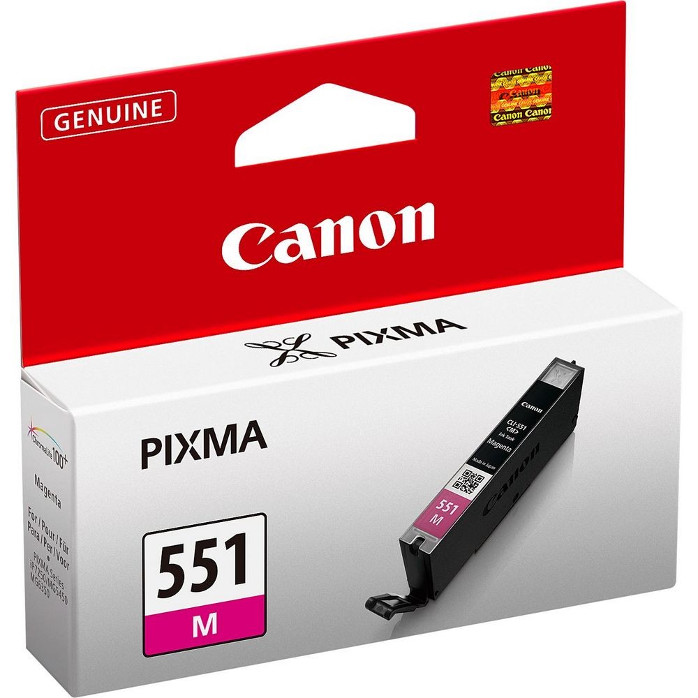 Image of Canon CLI-551M magenta (6510B001) eredeti tintapatron (1 év garancia)