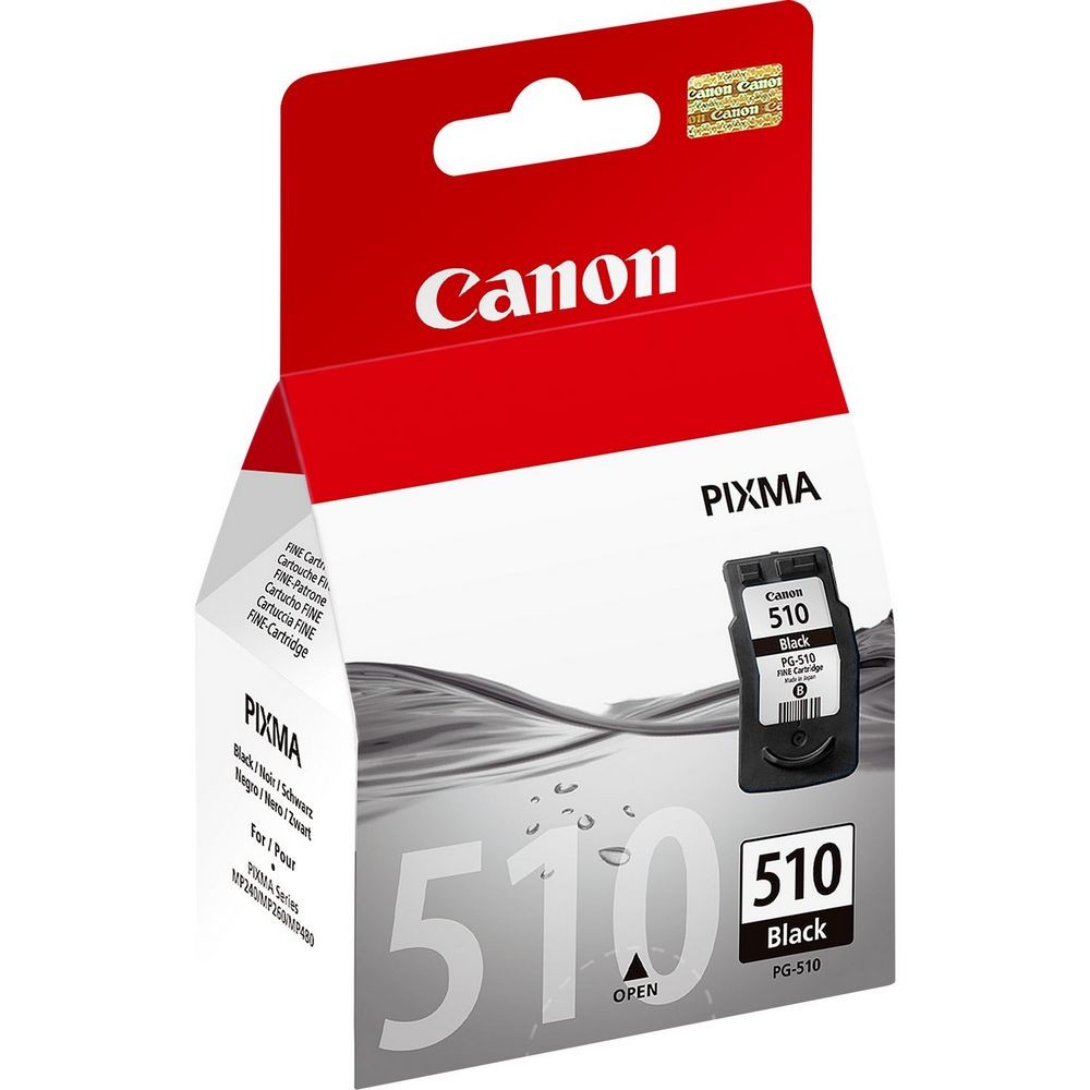 Image of Canon PG-510 fekete (2970B001) eredeti tintapatron (1 év garancia)