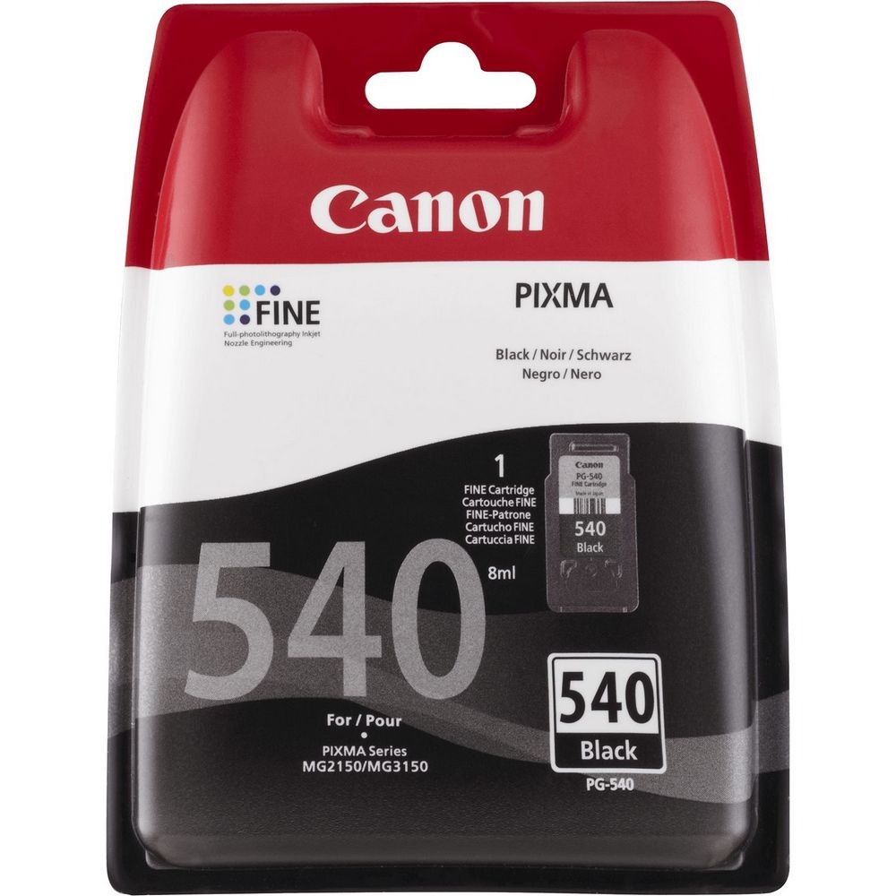 Image of Canon PG-540 fekete (5225B005) eredeti tintapatron (1 év garancia)