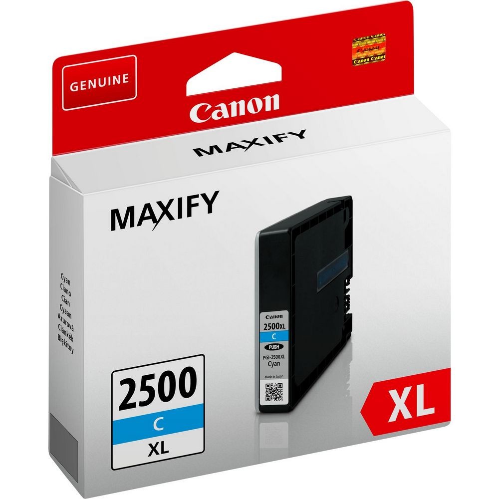 Image of Canon PGI-2500XL cián (9265B001) eredeti tintapatron (1 év garancia)