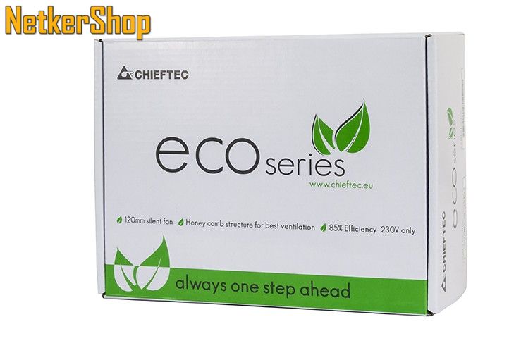 Image of Chieftec Eco GPE-500S 500W 12cm BOX Tápegység (2 év garancia)