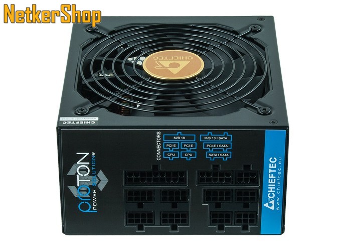 Image of Chieftec Proton BDF-850C 850W 14cm 80 Plus Bronz Modular BOX tápegység (2 év garancia)