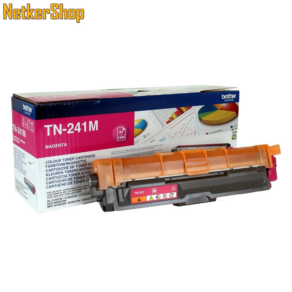 Image of Brother TN-241M (TN241M) magenta eredeti toner (1 év garancia)