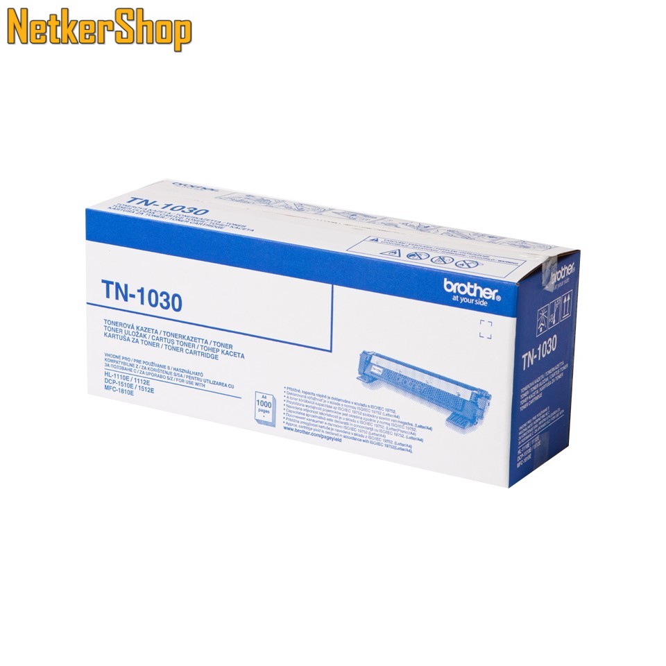 Image of Brother TN-1030 (TN1030) fekete eredeti toner (1 év garancia)
