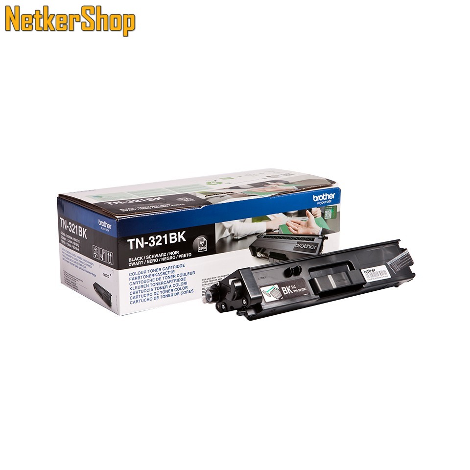 Image of Brother TN-321BK (TN321BK) fekete eredeti toner (1 év garancia)