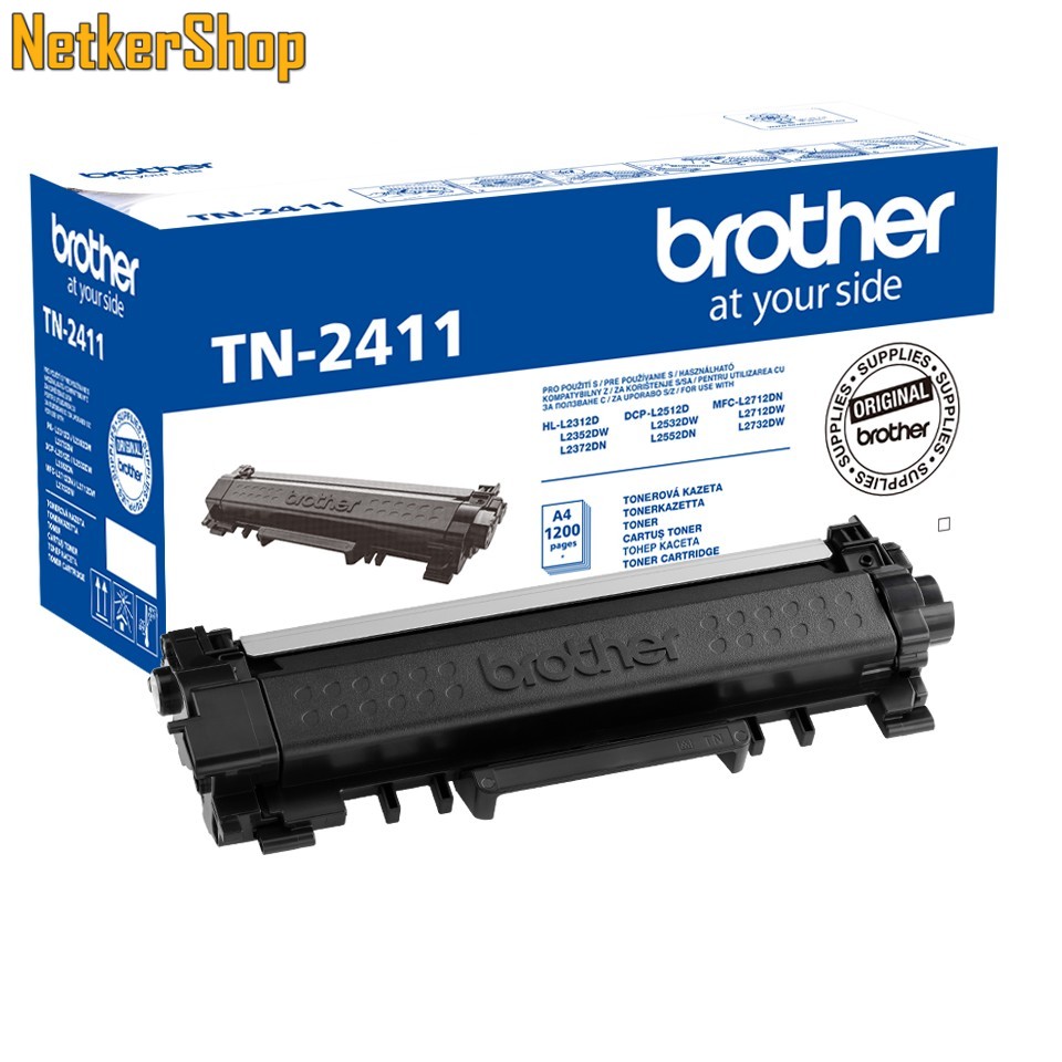 Image of Brother TN-2411 (TN2411) fekete eredeti toner (1 év garancia)