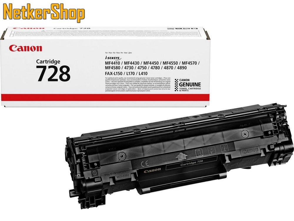 Image of Canon CRG-728 (3500B002) fekete eredeti toner (1 év garancia)