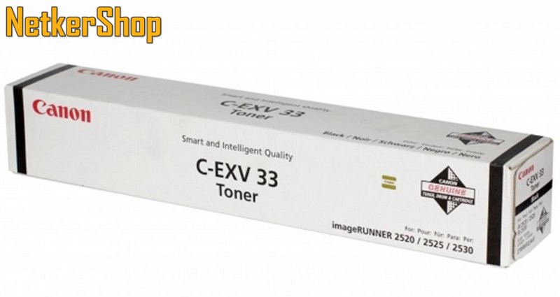 Image of Canon C-EXV33 (2785B002) fekete eredeti toner (1 év garancia)
