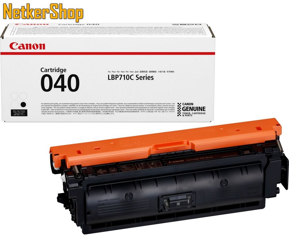 Image of Canon CRG-040 (0460C001) fekete eredeti toner (1 év garancia)