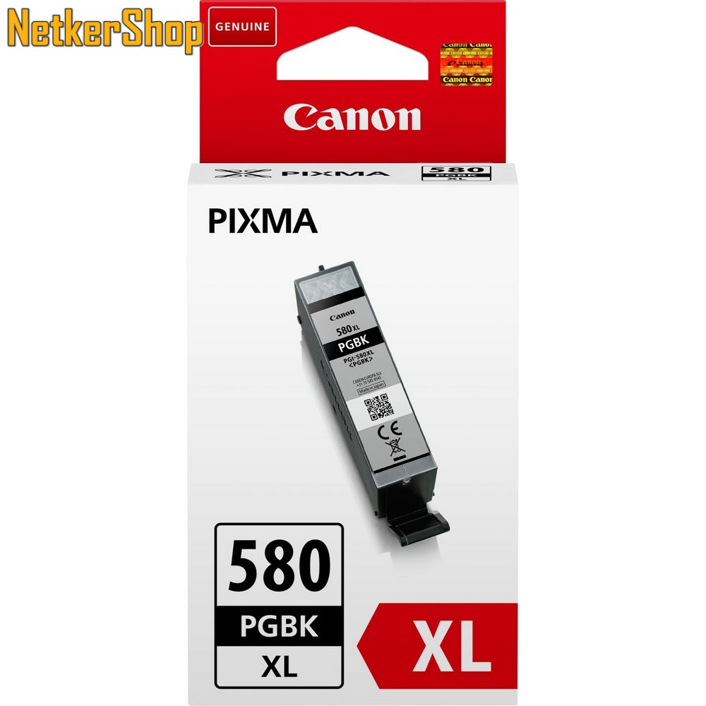 Image of Canon PGI-580XLPGBK fekete (2024C001) eredeti tintapatron (1 év garancia)