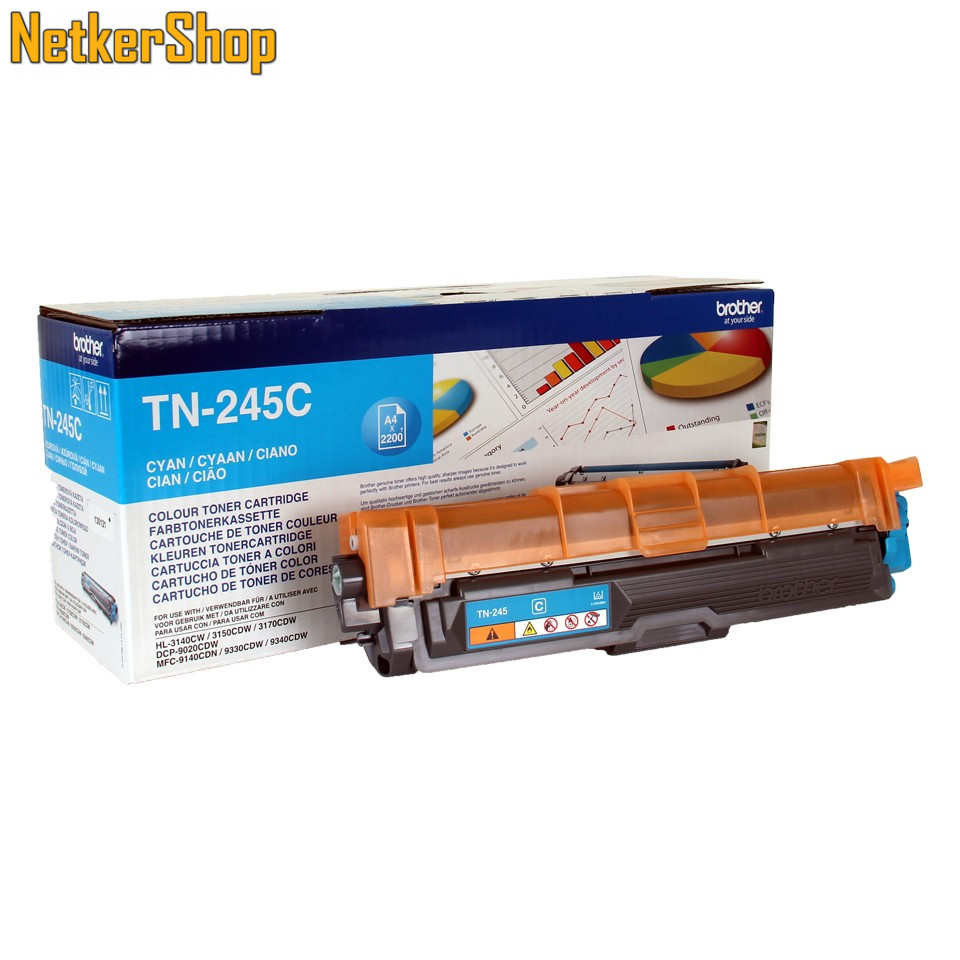 Image of Brother TN-245C (TN245C) cyan eredeti toner (1 év garancia)