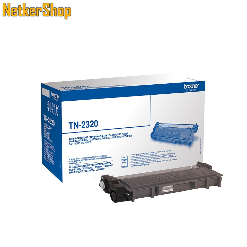 Image of Brother TN-2320 (TN2320) nagytöltetű fekete eredeti toner (1 év garancia)