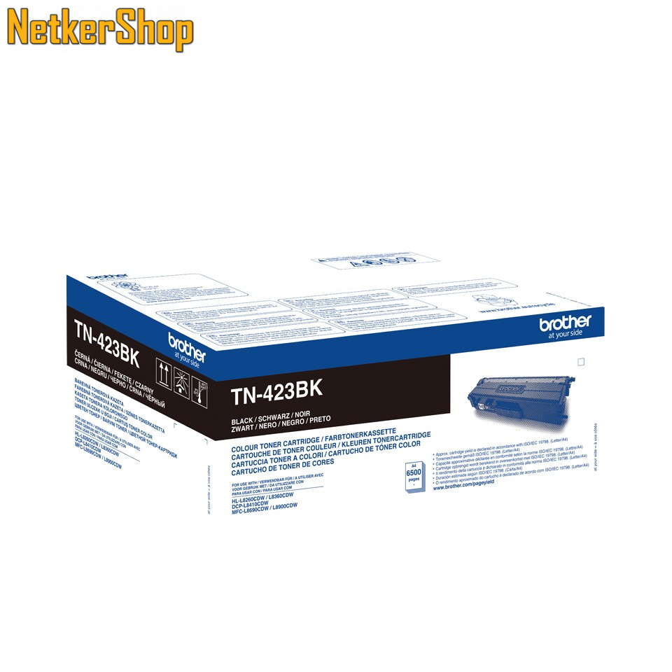 Image of Brother TN-423BK (TN423BK) fekete eredeti toner (1 év garancia)