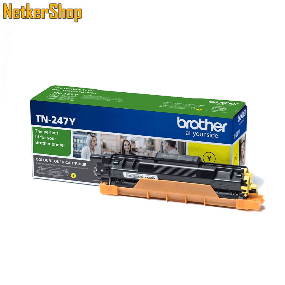 Image of Brother TN-247Y (TN247Y) sárga eredeti toner (1 év garancia)