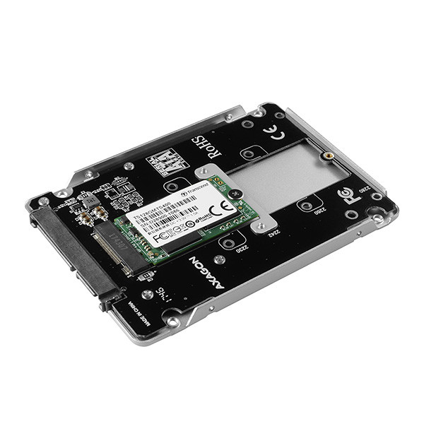 Image of AXAGON RSS-M2SD SATA 3-M.2 SATA belső M.2 SSD mobilrack (2 év garancia)