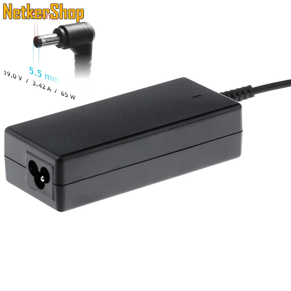 Image of Akyga AK-ND-01 65W Asus/Toshiba/HP/Lenovo notebook hálózati töltő adapter (2 év garancia)