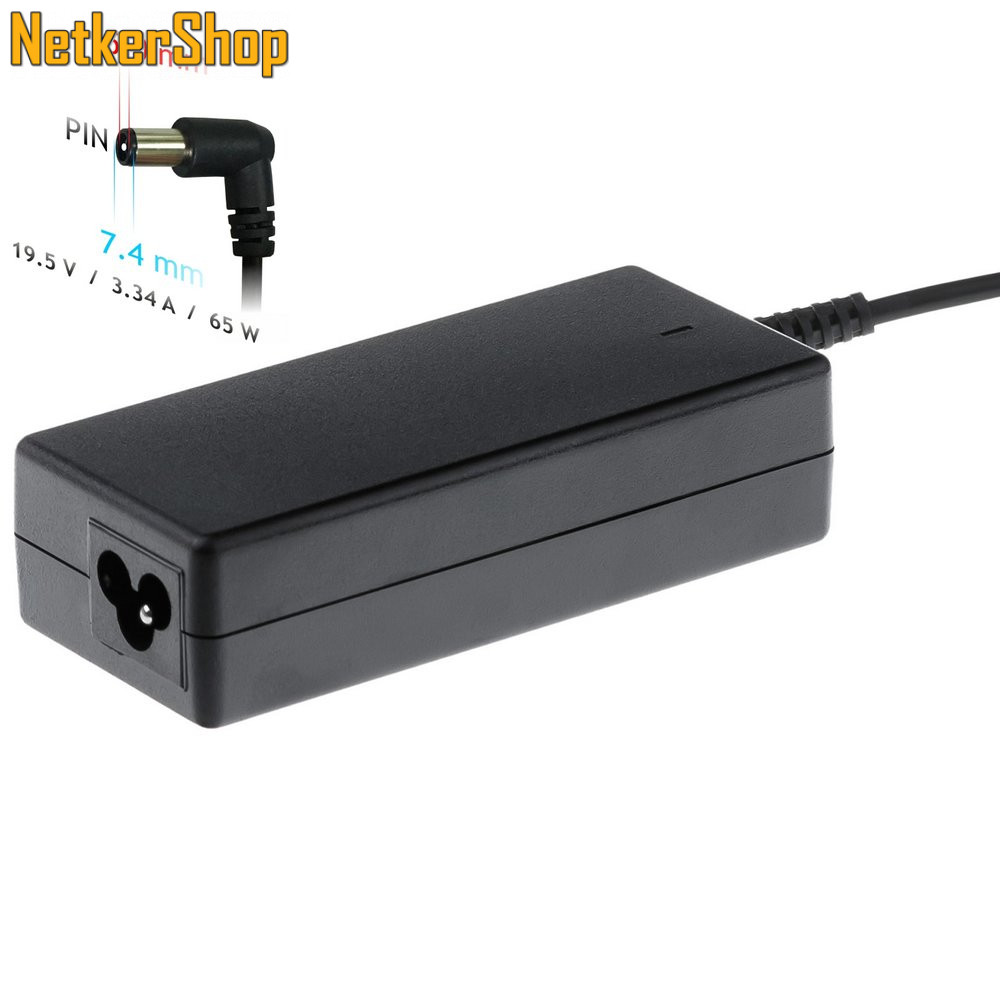 Image of Akyga AK-ND-05 65W HP/Dell notebook hálózati töltő adapter (2 év garancia)