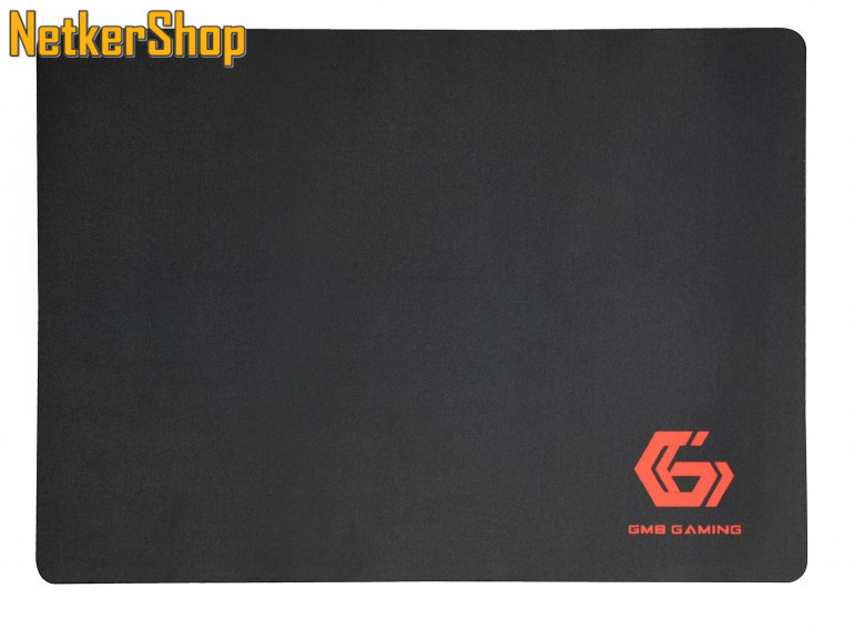 Image of Gembird MP-GAME-M fekete gaming egérpad (1 év garancia)