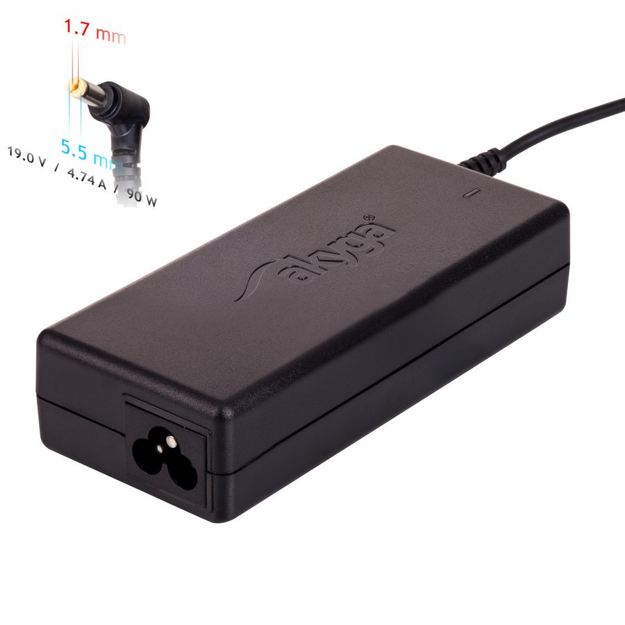 Image of Akyga AK-ND-12 90W Acer notebook hálózati töltő adapter (2 év garancia)