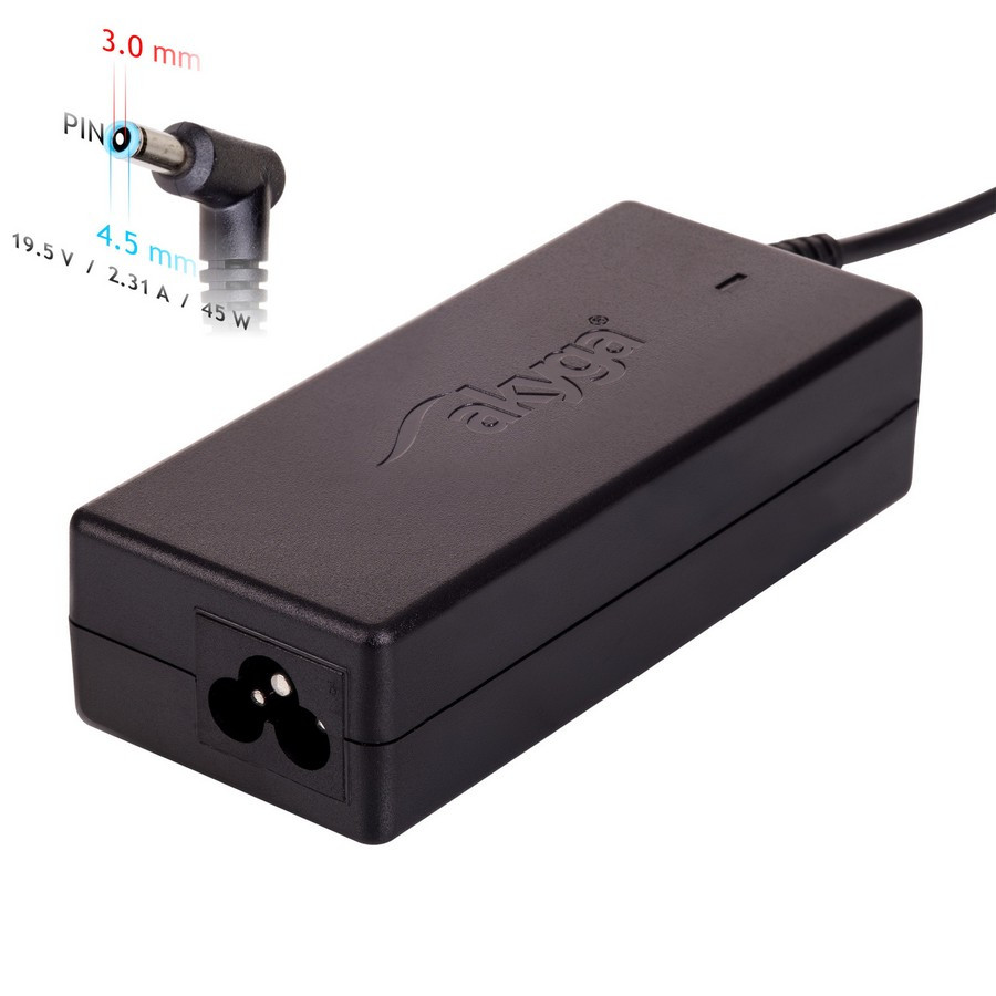 Image of Akyga AK-ND-69 45W HP notebook hálózati töltő adapter (2 év garancia)