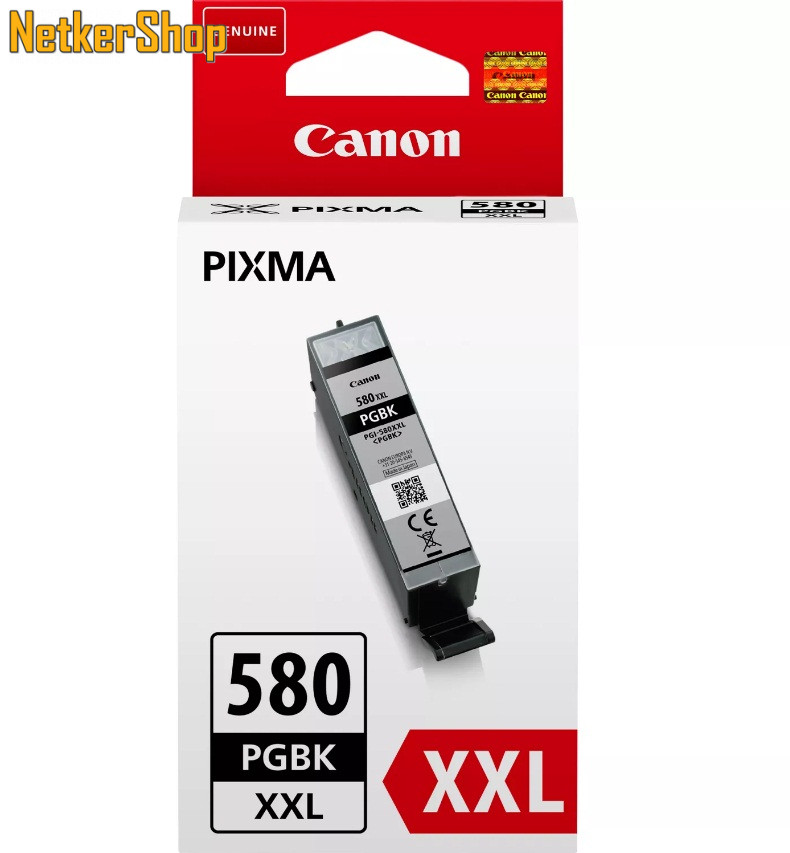 Image of Canon PGI-580XXL PGBK fekete (1970C001) eredeti tintapatron (1 év garancia)