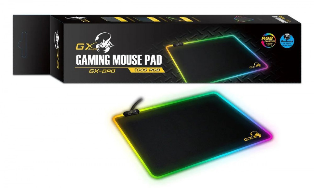 Image of Genius GX-Pad 500S (31250004400) RGB fekete egérpad