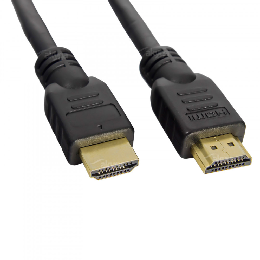 Image of Akyga (AK-HD-100A) 10m fekete HDMI 1.4 kábel