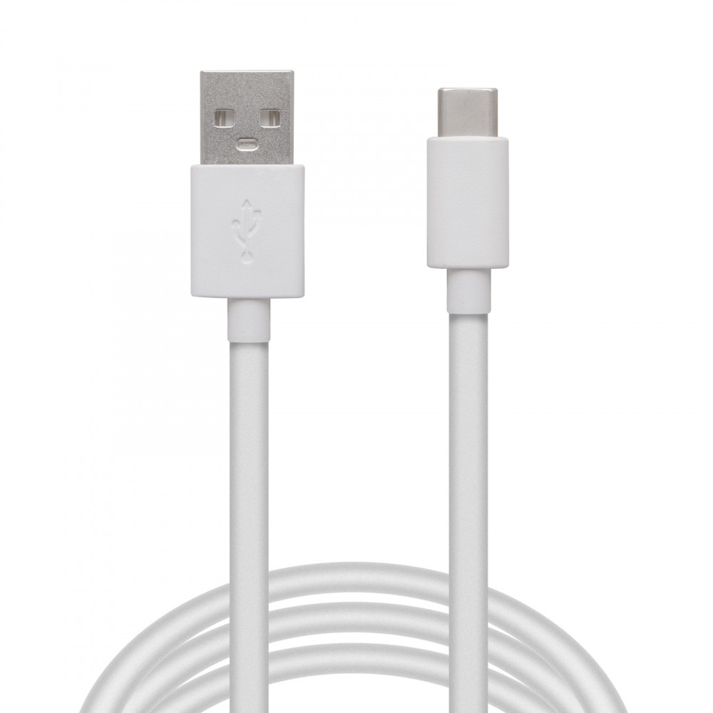 Image of Delight (55550WH-2) 2m fehér USB-A / USB-C kábel