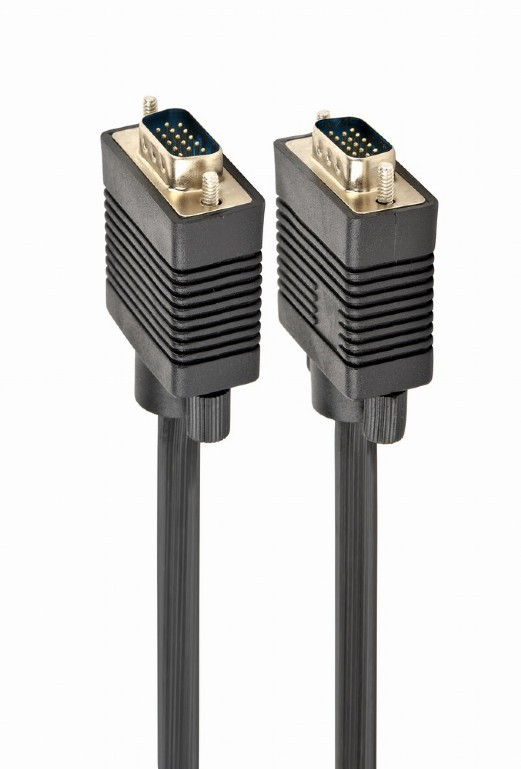 Image of Gembird (CC-PPVGA-10M-B) 10m fekete HD15 VGA kábel