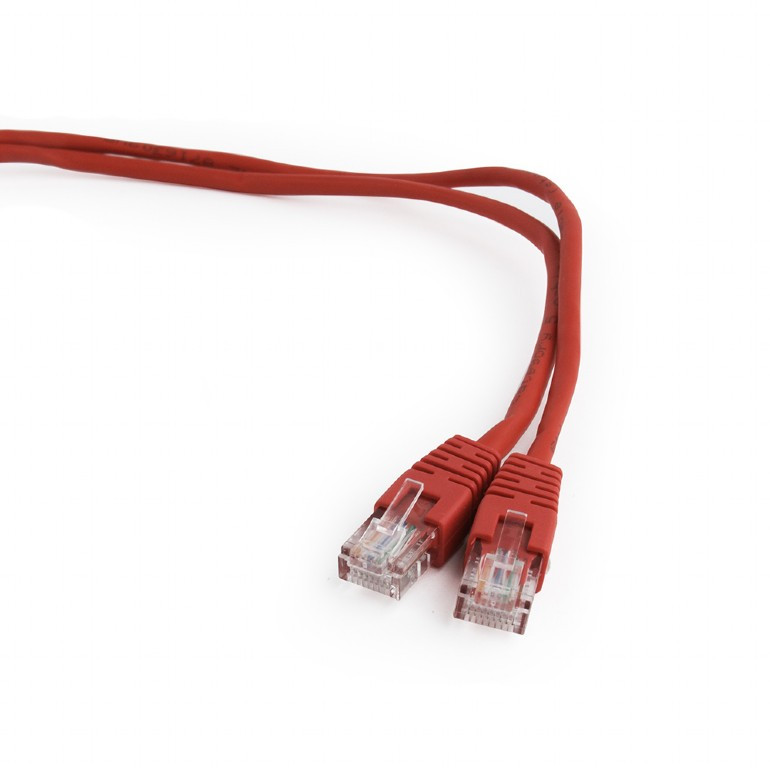 Image of CAT5e UTP Patch kábel 0.5m piros Gembird (PP12-0.5M/R)