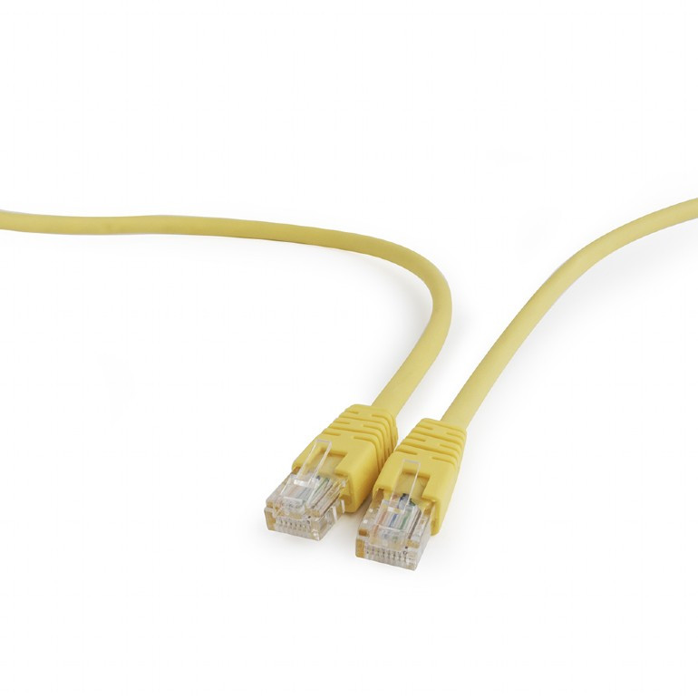 Image of CAT5e UTP Patch kábel 0.5m sárga Gembird (PP12-0.5M/Y)