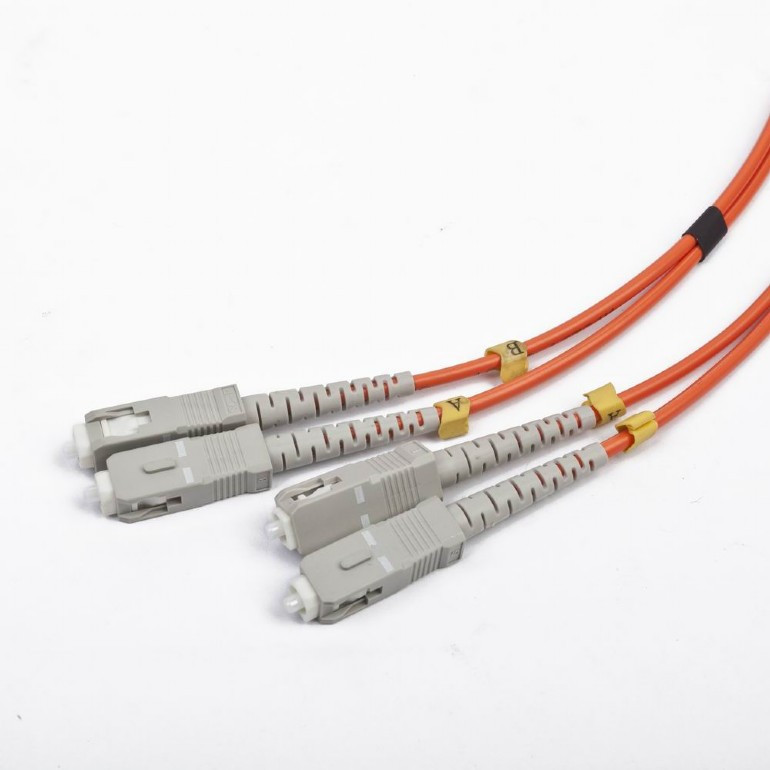 Image of Duplex multimode fibre optikai kábel 1m bulk Gembird (CFO-SCSC-OM2-1M)