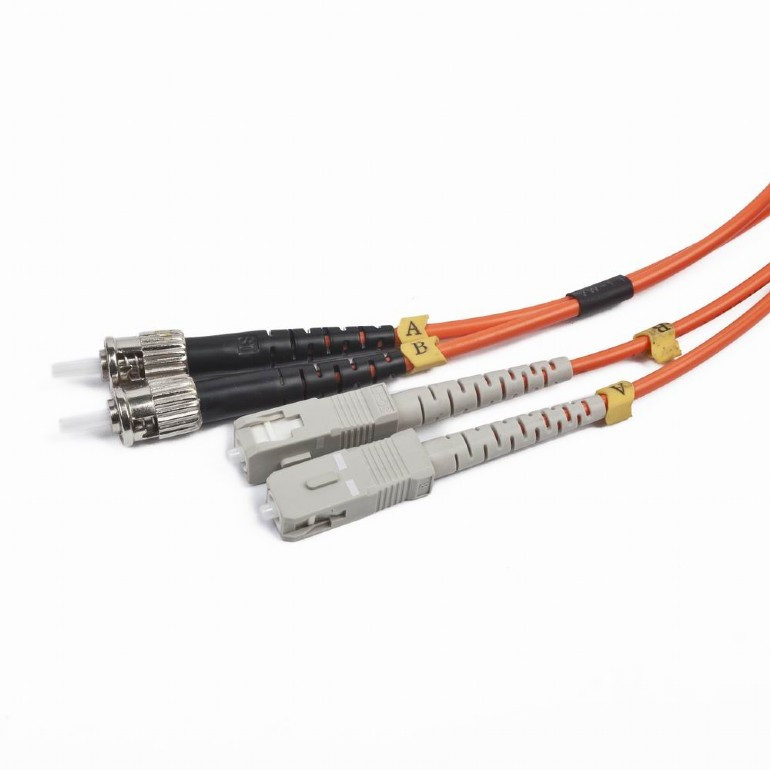 Image of Duplex multimode fibre optikai kábel 1m bulk Gembird (CFO-STSC-OM2-1M)