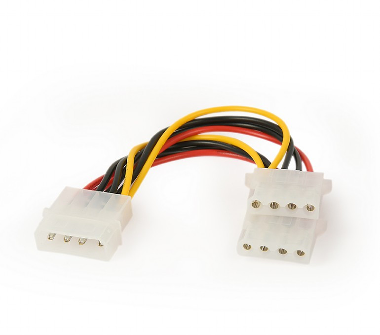 Image of Belső tápkábel elosztó molex 4-pin Gembird (CC-PSU-1)