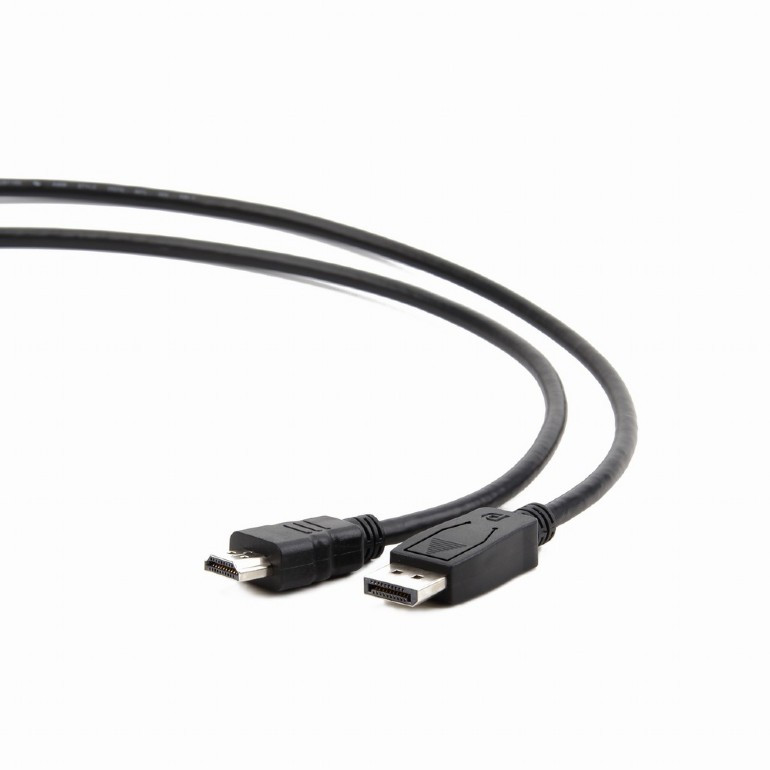 Image of DisplayPort / HDMI kábel 10m fekete Gembird (CC-DP-HDMI-10M)