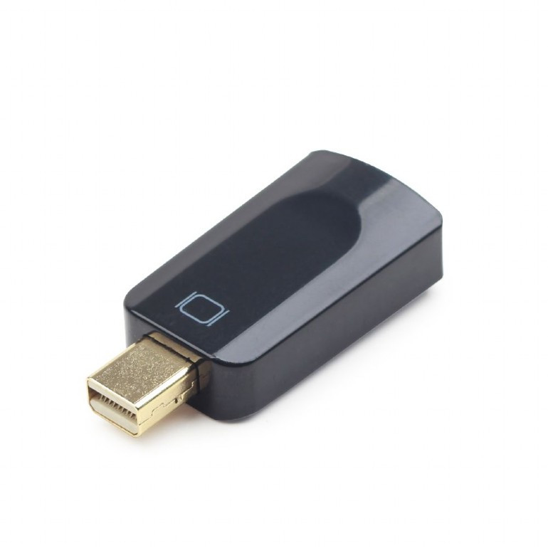 Image of miniDisplayPort / HDMI adapter fekete Gembird (A-MDPM-HDMIF-01)