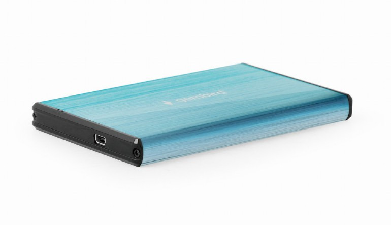 Image of 2.5" HDD SSD külső ház mobilrack USB3 kék Gembird (EE2-U3S-3-B)