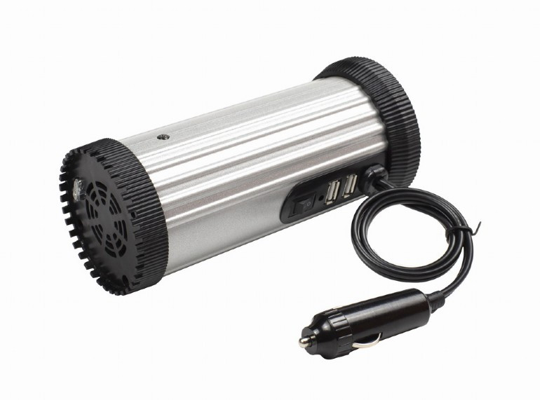 Image of Autós power inverter 150W 12V 2xUSB Gembird (EG-PWC150-01)