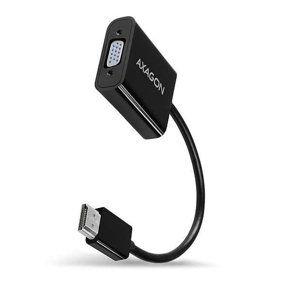 Image of HDMI / VGA adapter kábel 0.15m aktiv fekete AXAGON (RVH-VGAN)